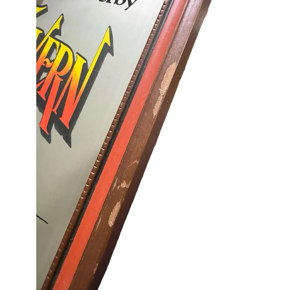 Vintage‎ Kentucky Tavern Bourbon Mirror 1983 Derby 109 Horse Racing Bar Decor
